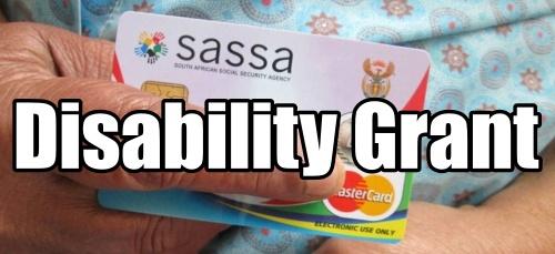 SASSA Disability Grant