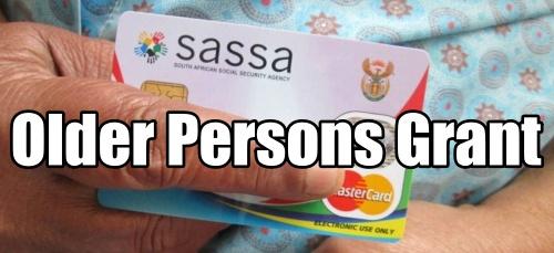 SASSA Older Persons Grant