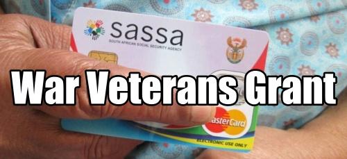 SASSA War Veterans Grant