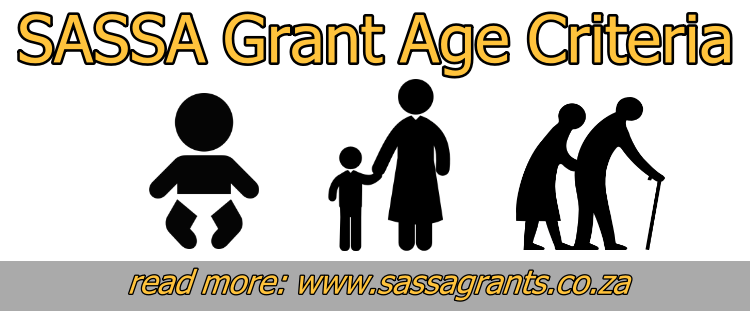 sassa grant age criteria