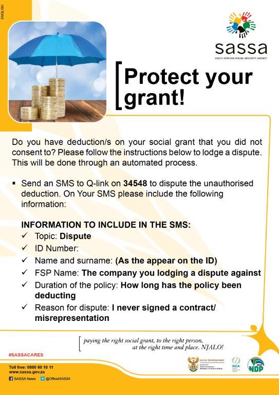 sassa grant dispute